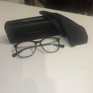 JOHN VARVATOS V419 EYEGLASS FRAME/GLASSES BLACK LENSES AMERICAN FASHION MENS NEW
